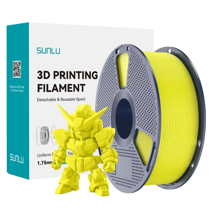 1KG PLA plus 2.0 3D Printer Filament 1.75Mm 1000G Spool (2.2Lbs) Neatly Arranged No Knot Filament Fit Most FDM Printer