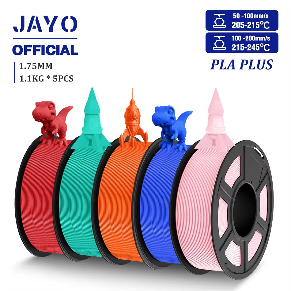 PLA plus 1.75Mm PLA+ 3D Printer Filament Neatly Wound 3D Filament PLA for FDM 3D Printer Macarone Color Materials
