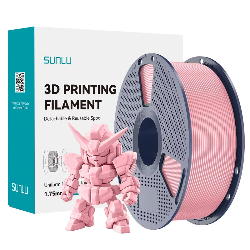1KG PLA plus 2.0 3D Printer Filament 1.75Mm 1000G Spool (2.2Lbs) Neatly Arranged No Knot Filament Fit Most FDM Printer