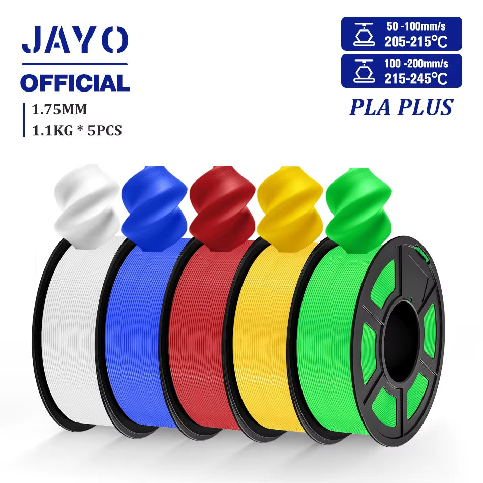 PLA plus 1.75Mm PLA+ 3D Printer Filament Neatly Wound 3D Filament PLA for FDM 3D Printer Macarone Color Materials