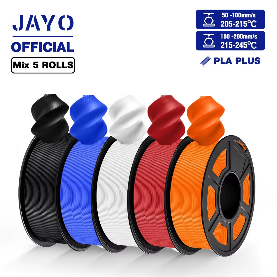 PLA plus 1.75Mm PLA+ 3D Printer Filament Neatly Wound 3D Filament PLA for FDM 3D Printer Macarone Color Materials