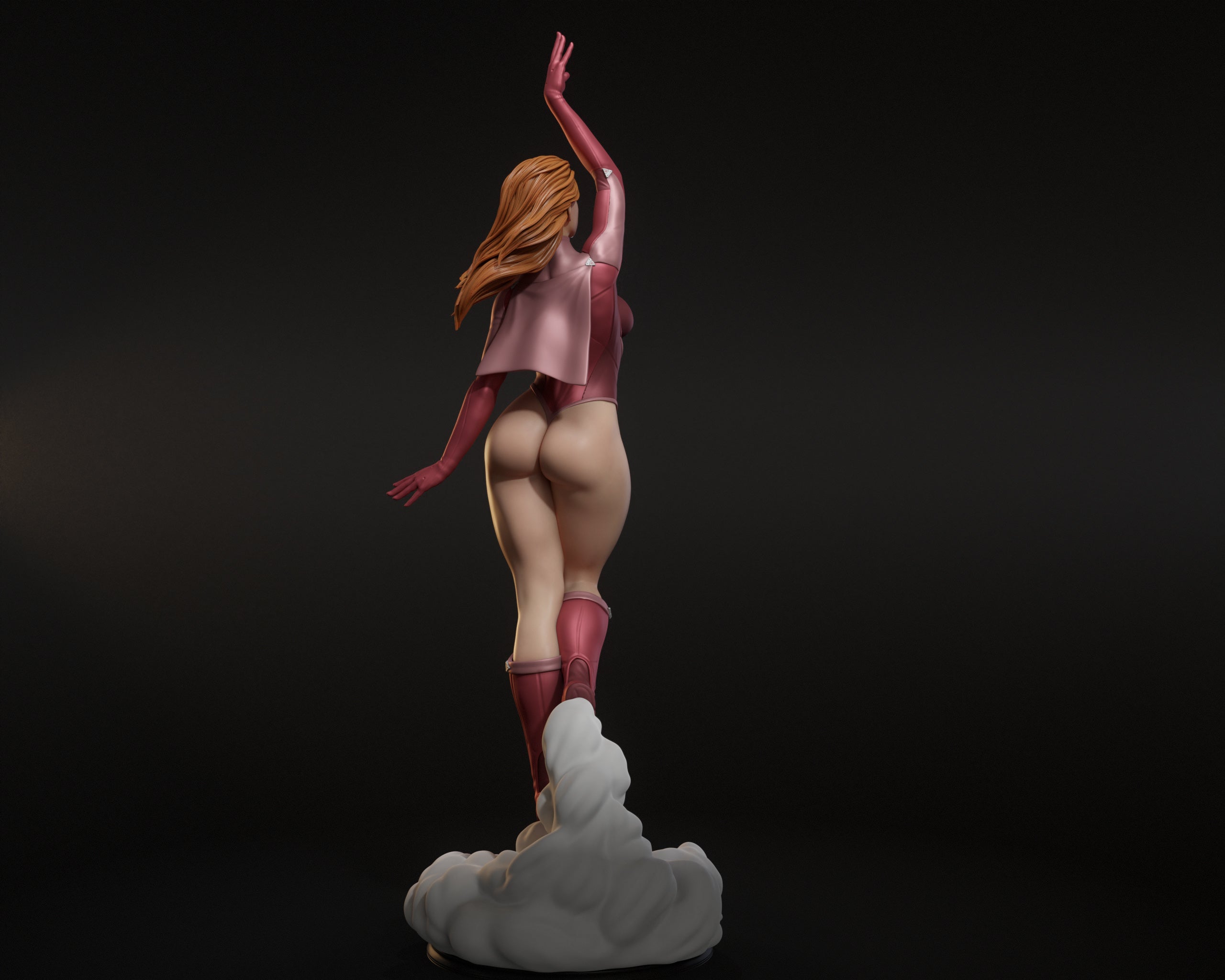 Atom Eve Figur !!!BEMALT!!! -Fan Art-3D Druck- Maßstab 1:6