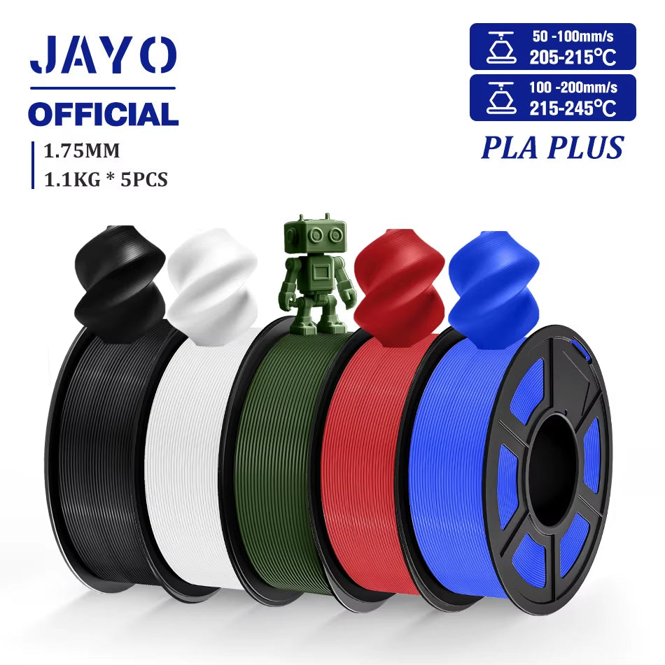PLA plus 1.75Mm PLA+ 3D Printer Filament Neatly Wound 3D Filament PLA for FDM 3D Printer Macarone Color Materials