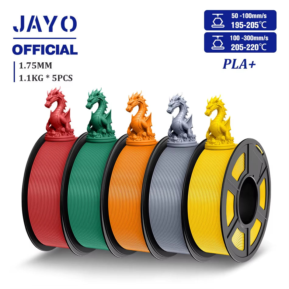 PLA plus 1.75Mm PLA+ 3D Printer Filament Neatly Wound 3D Filament PLA for FDM 3D Printer Macarone Color Materials