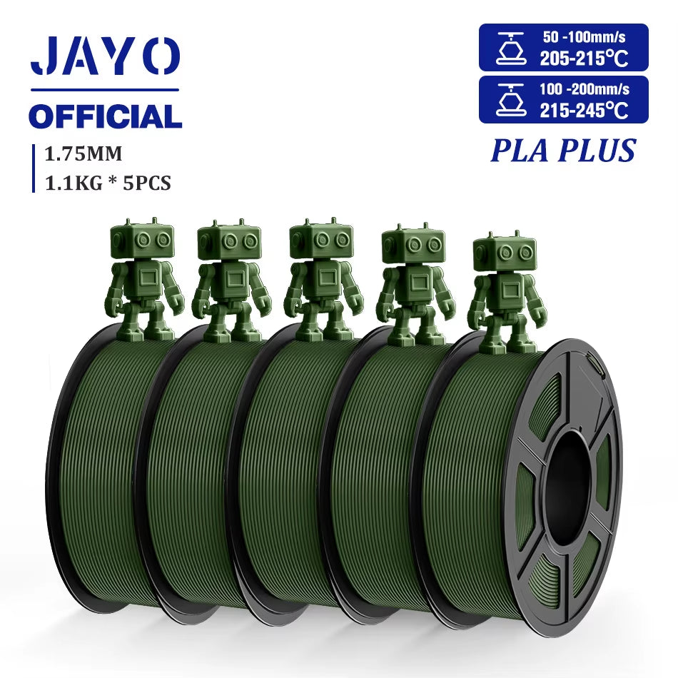 PLA plus 1.75Mm PLA+ 3D Printer Filament Neatly Wound 3D Filament PLA for FDM 3D Printer Macarone Color Materials