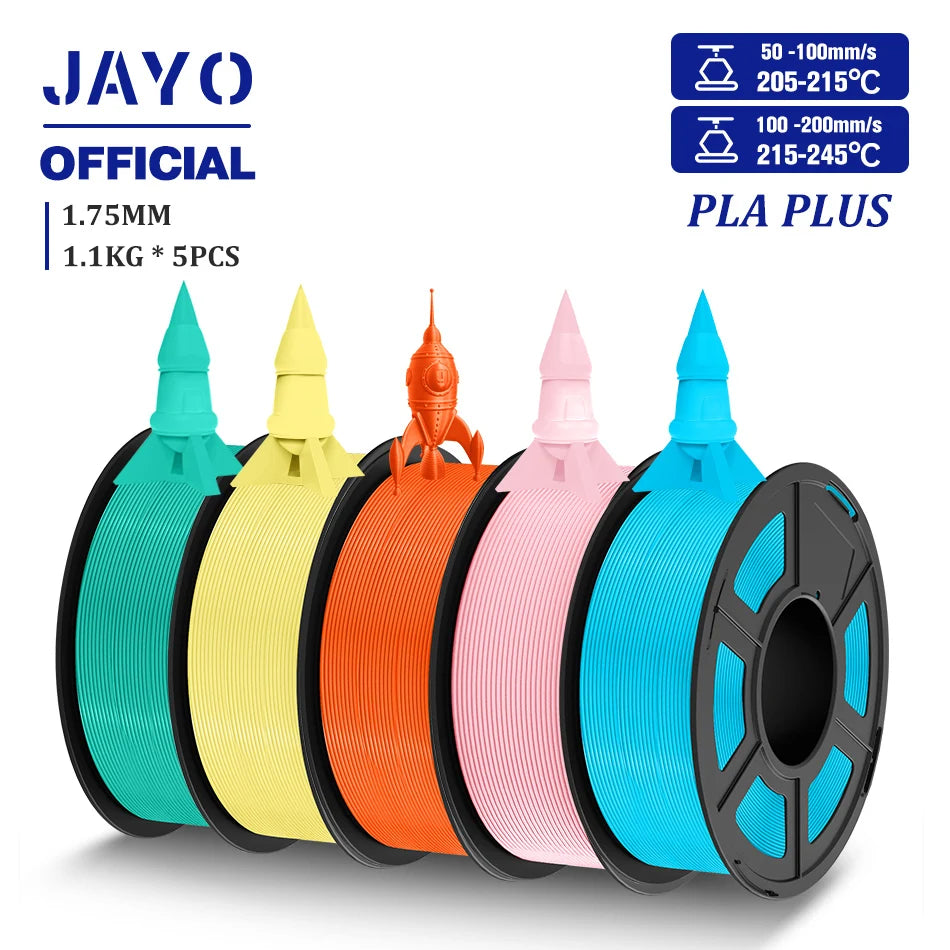 PLA plus 1.75Mm PLA+ 3D Printer Filament Neatly Wound 3D Filament PLA for FDM 3D Printer Macarone Color Materials