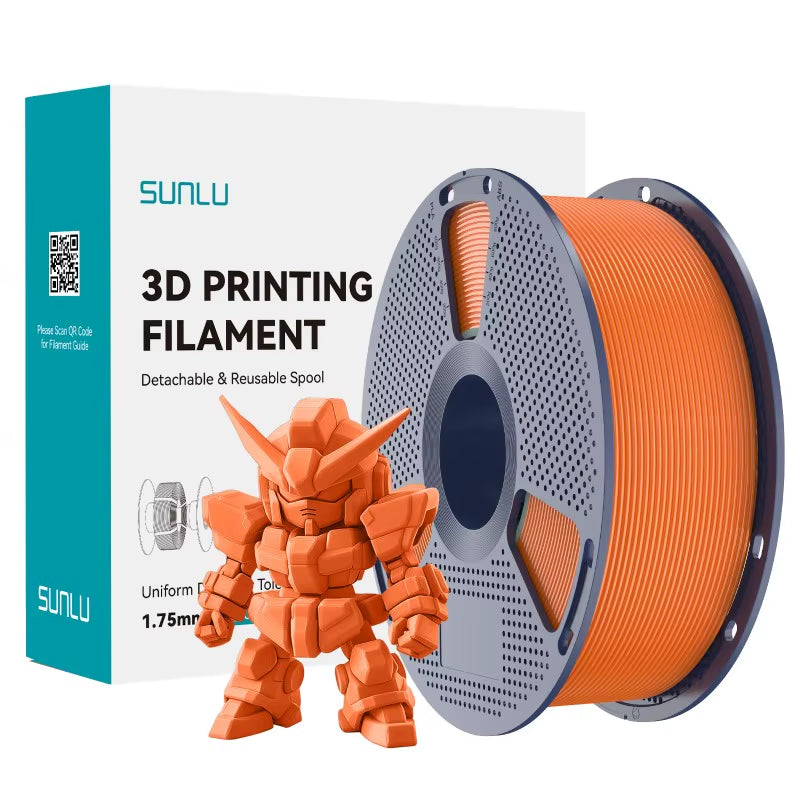 1KG PLA plus 2.0 3D Printer Filament 1.75Mm 1000G Spool (2.2Lbs) Neatly Arranged No Knot Filament Fit Most FDM Printer