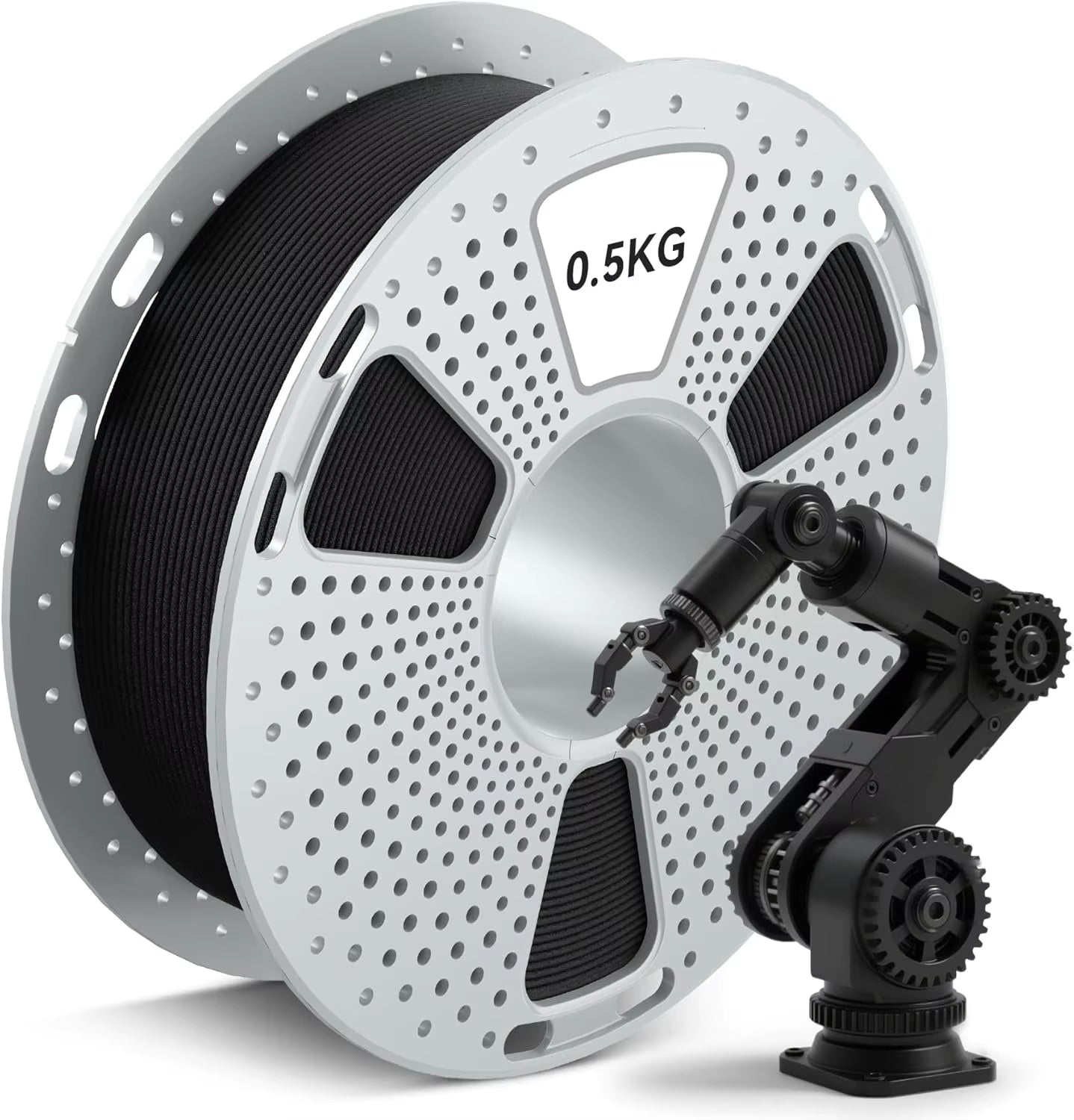 PA12-CF 3D Filament 1.75Mm Carbon Fiber-Textured Nylon Filament for Industrial Parts&3D Printer ,0.5KG/1KG Spool