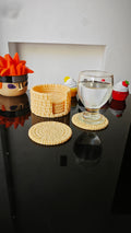 BISCUIT COASTER – Untersetzer-Set im Keks-Look inkl. Halter (3D-Druck)
