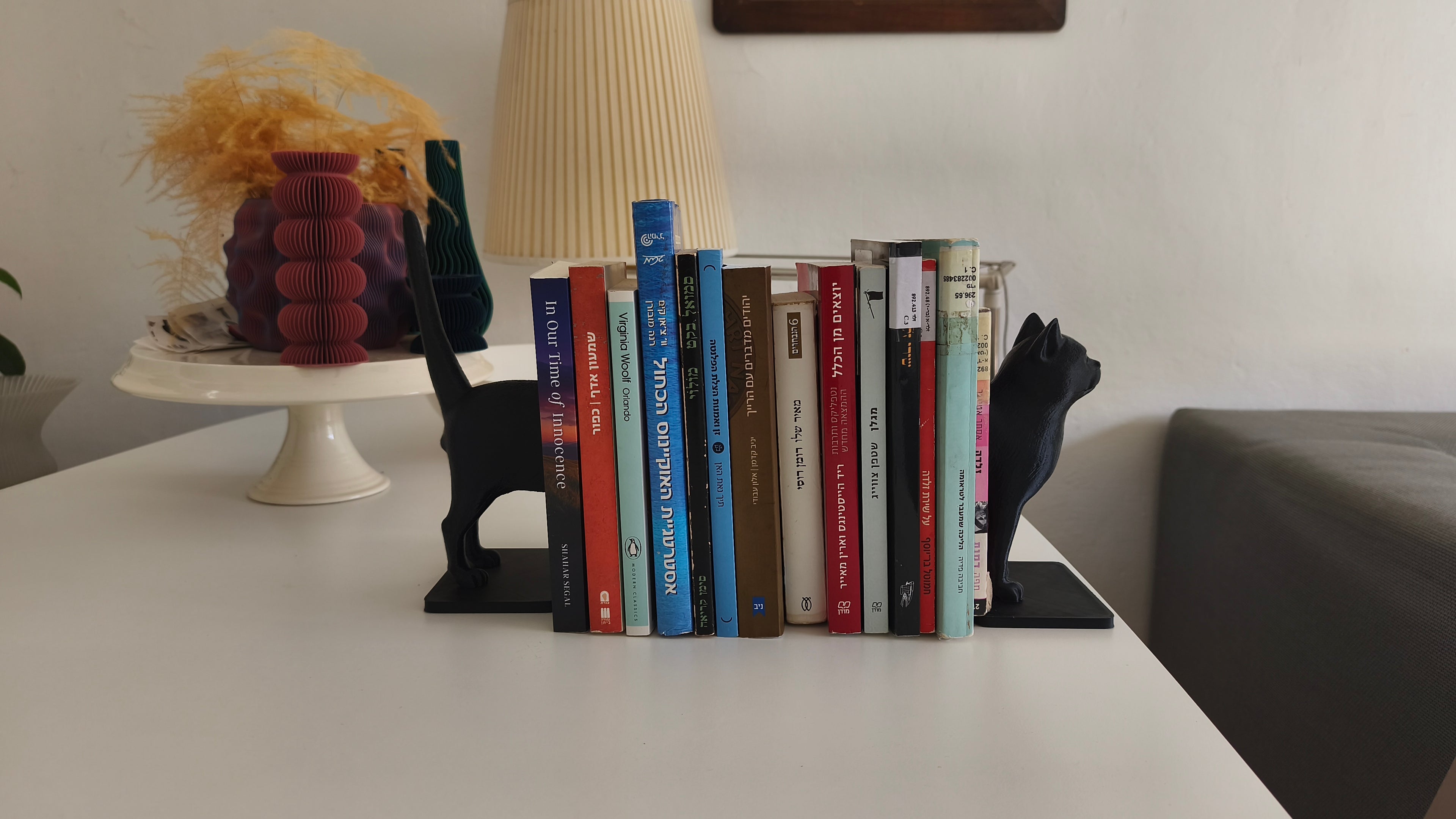 CAT BOOKENDS – Buchstützen im Katzendesign (3D-Druck)