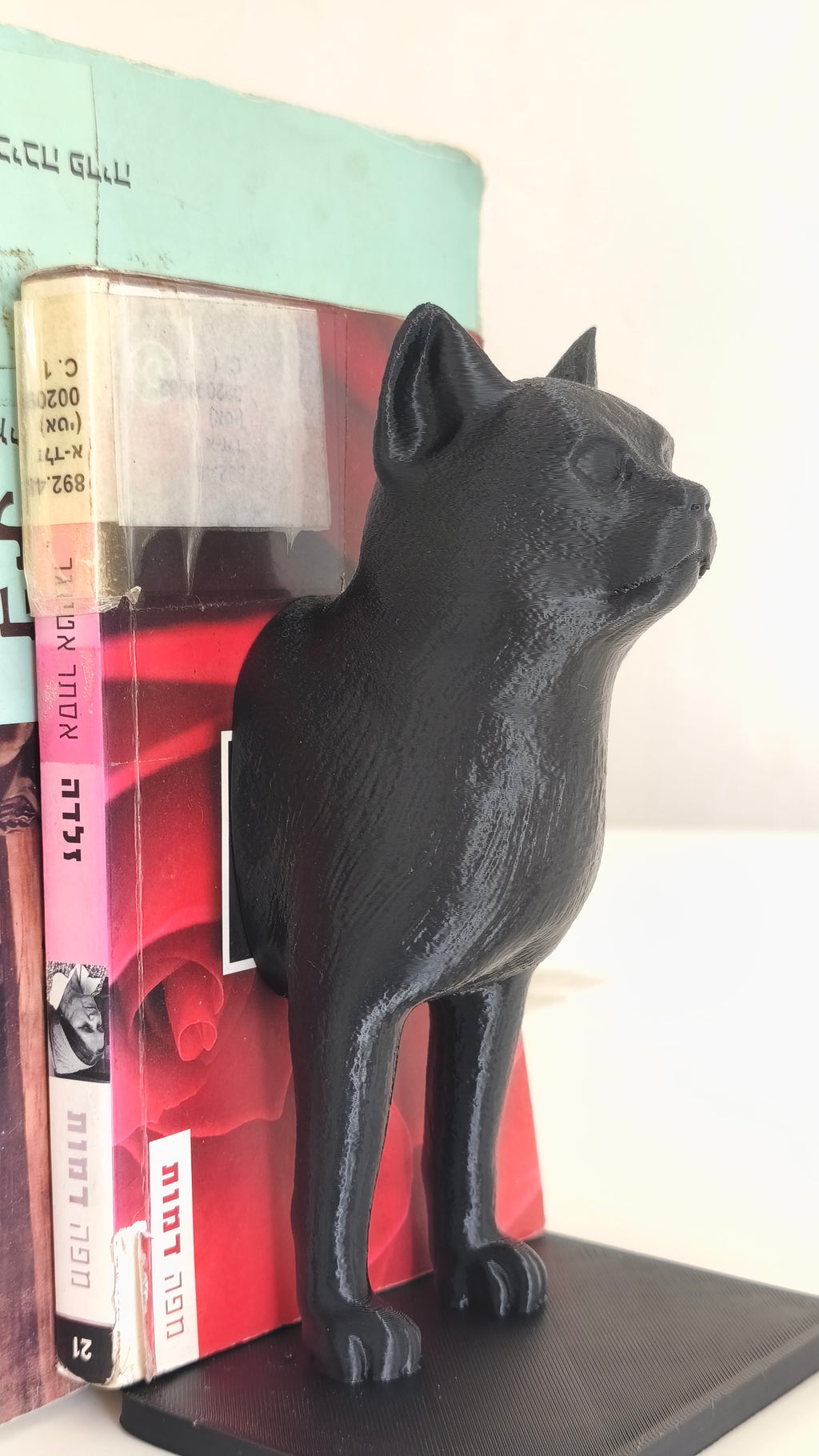 CAT BOOKENDS – Buchstützen im Katzendesign (3D-Druck)