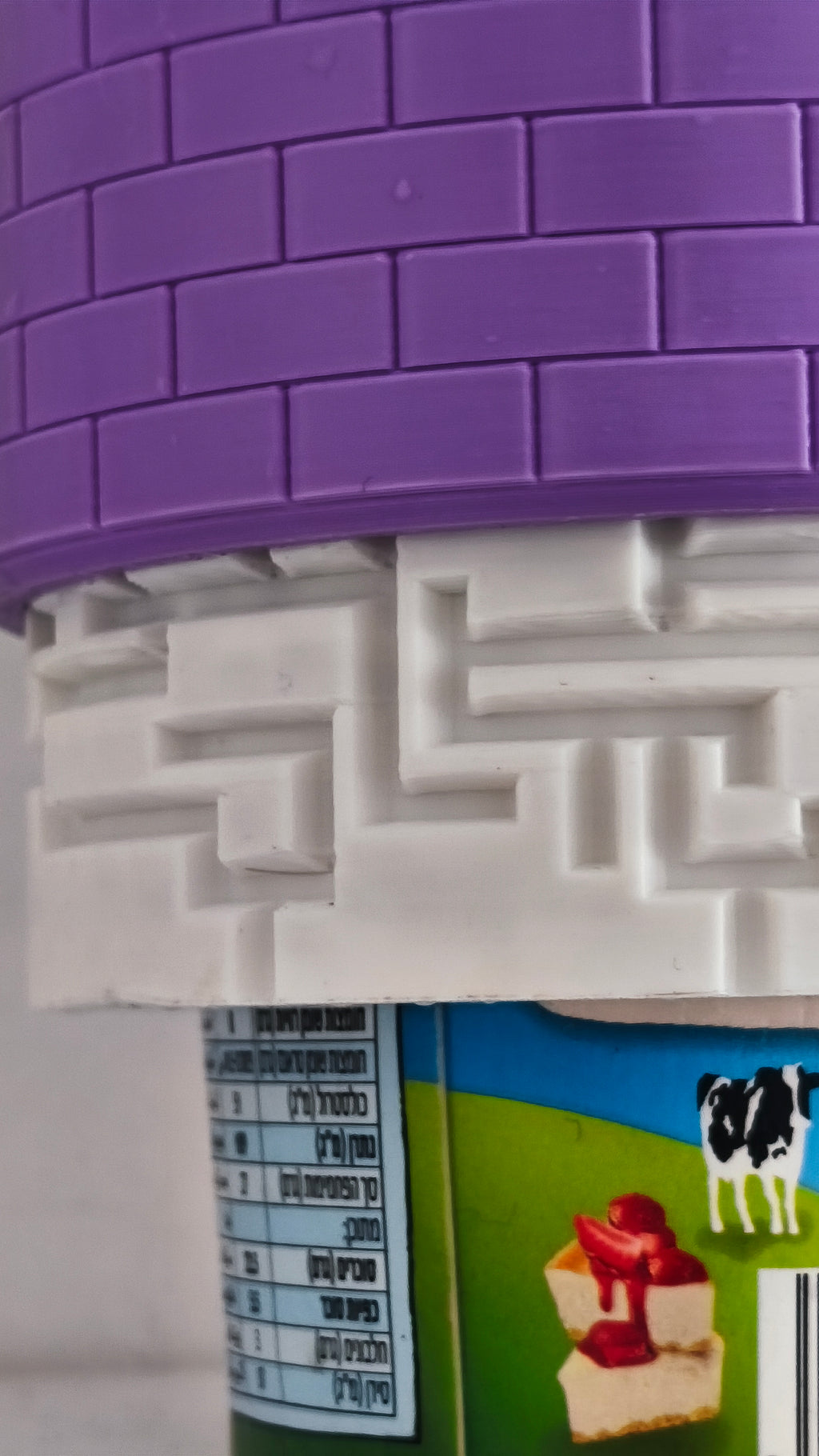 PINT ARMOR – Eisbecher-Sleeve/Isolier-Hülle (3D-Druck, Maze/Brick Edition)