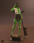 She-Hulk Figur !!!BEMALT!!! -Fan Art-3D Druck- Maßstab 1:6
