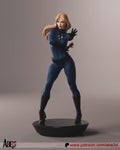 Sue Storm Figur !!!BEMALT!!! -Fan Art-3D Druck- Maßstab 1:6