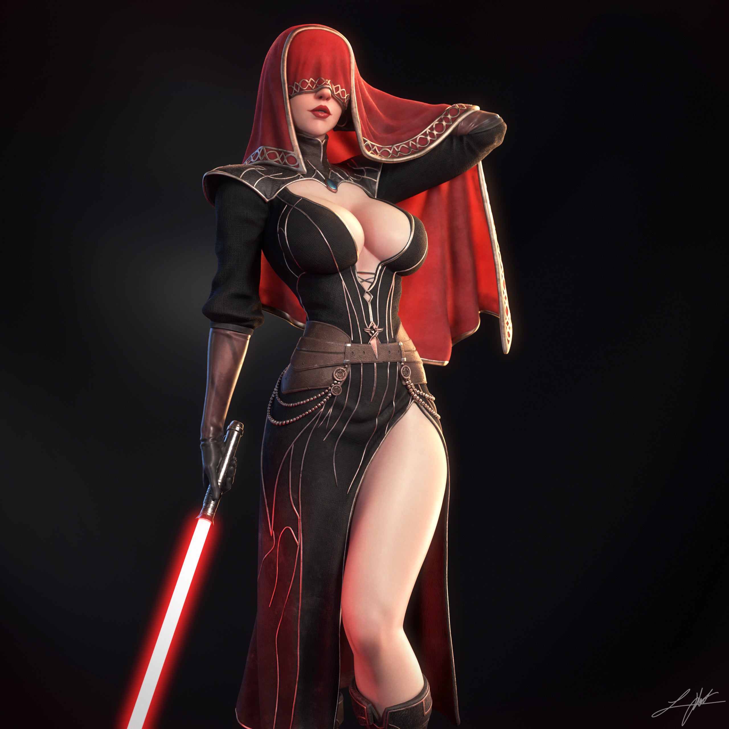 Visas Marr Figur !!!BEMALT!!! -Fan Art-3D Druck- Maßstab 1:6