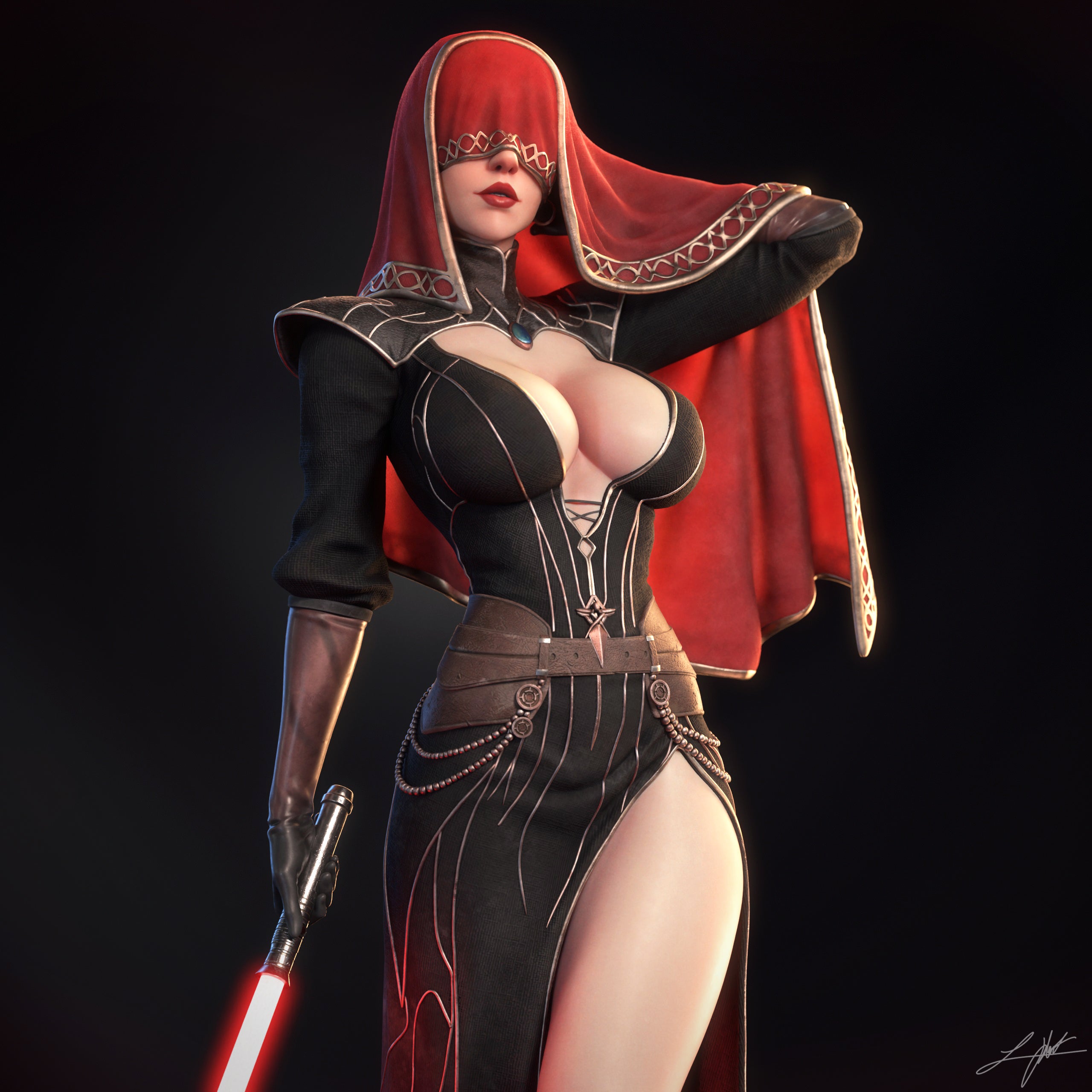 Visas Marr Figur !!!BEMALT!!! -Fan Art-3D Druck- Maßstab 1:6