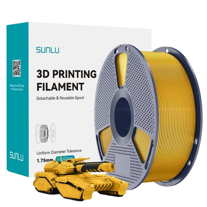 1KG PLA plus 2.0 3D Printer Filament 1.75Mm 1000G Spool (2.2Lbs) Neatly Arranged No Knot Filament Fit Most FDM Printer