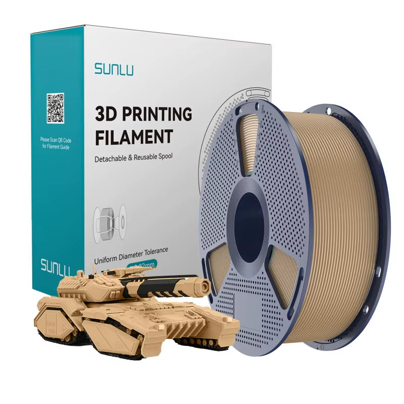 1KG PLA plus 2.0 3D Printer Filament 1.75Mm 1000G Spool (2.2Lbs) Neatly Arranged No Knot Filament Fit Most FDM Printer