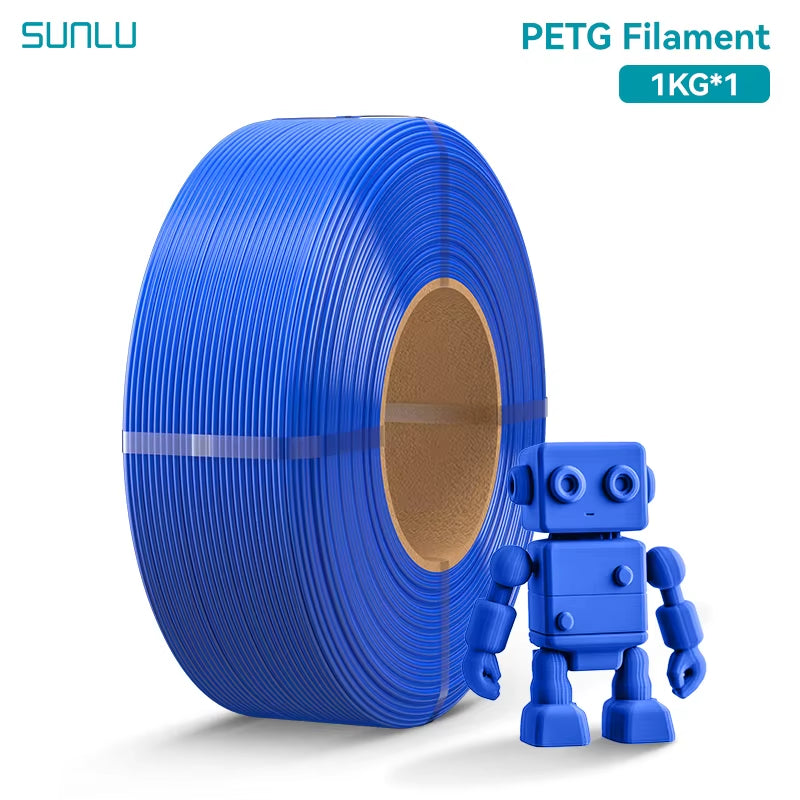 1KG PLA/PETG/PLA plus Filament 1.75Mm 1KG without Tray 3D Printer Filament for 3D Printer& 3D Pen，Refll Filament