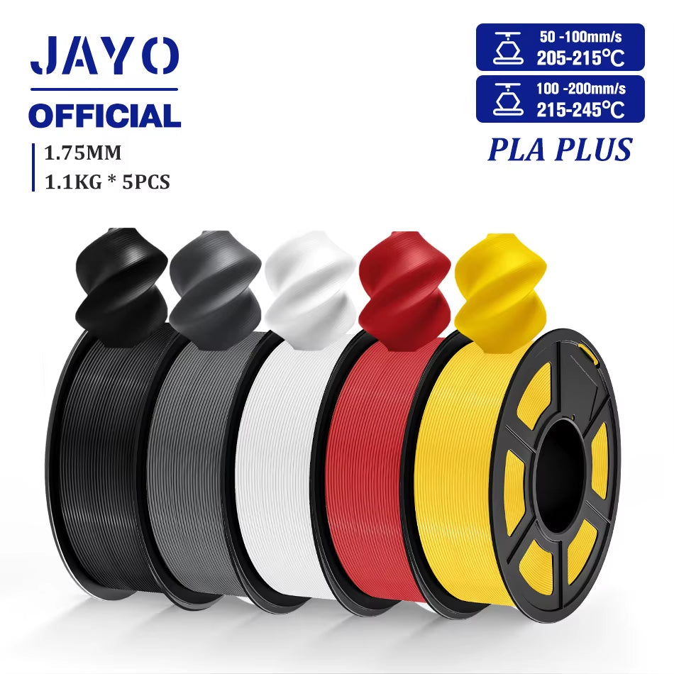PLA plus 1.75Mm PLA+ 3D Printer Filament Neatly Wound 3D Filament PLA for FDM 3D Printer Macarone Color Materials