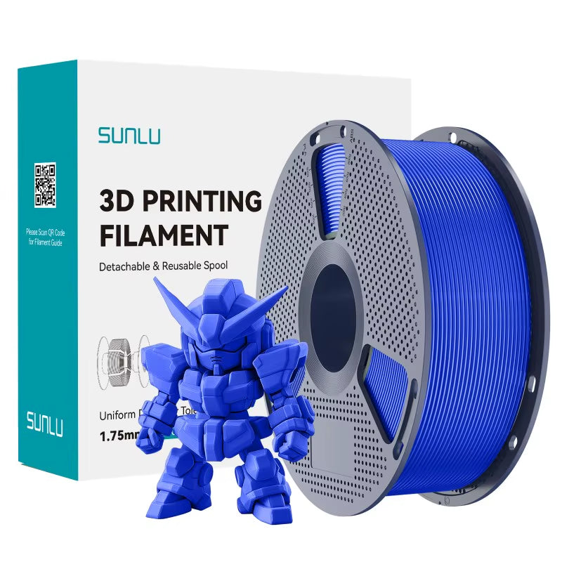 1KG PLA plus 2.0 3D Printer Filament 1.75Mm 1000G Spool (2.2Lbs) Neatly Arranged No Knot Filament Fit Most FDM Printer