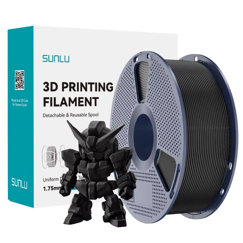 1KG PLA plus 2.0 3D Printer Filament 1.75Mm 1000G Spool (2.2Lbs) Neatly Arranged No Knot Filament Fit Most FDM Printer