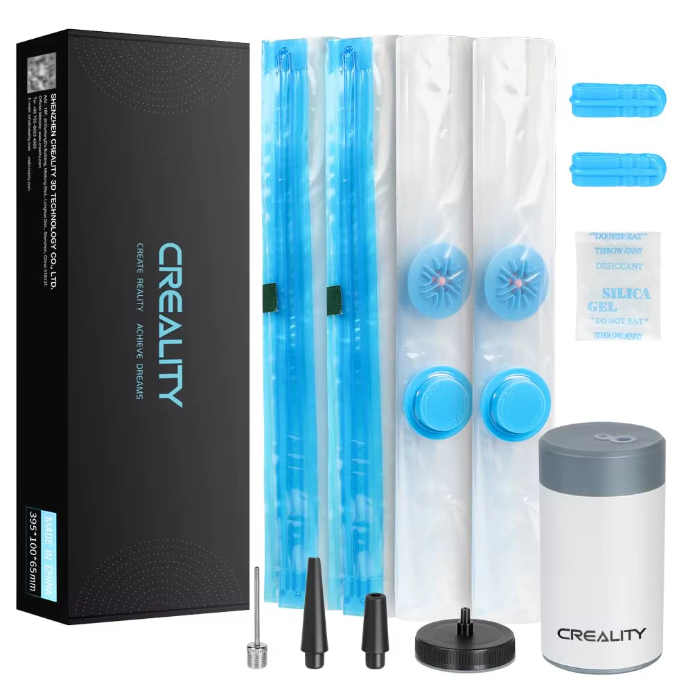 3D Printer Filament Vacuum Storage Kit, Filament Dry Kit Storage Bags and Electric Vacuum Pump for 3D Printer Filaments